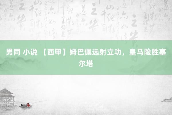 男同 小说 【西甲】姆巴佩远射立功，皇马险胜塞尔塔